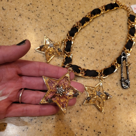 NWT Betsey Johnson Star Necklace - Picture 5 of 8
